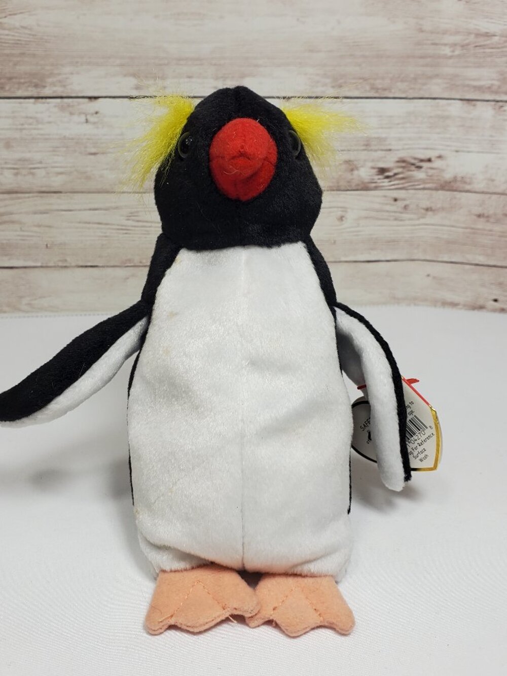 Vintage TY Beanie Babies Collection Frigid Penguin 2000 Zoo Animal